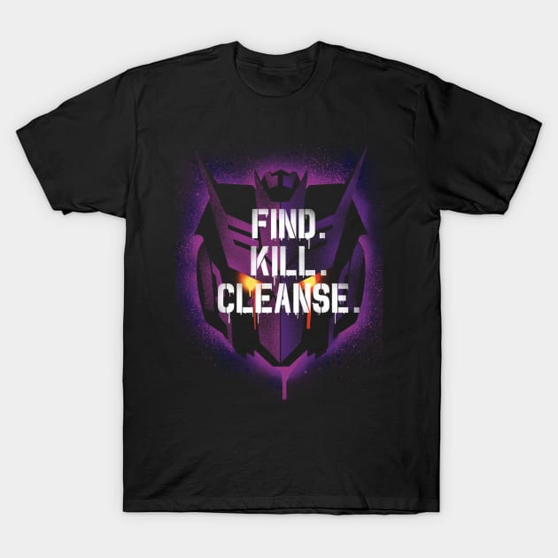 DJD - Find, Kill, Cleanse T-Shirt by DEADBUNNEH